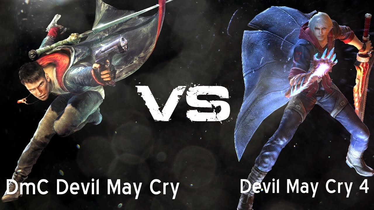 Lugar de Nerd! : Devil May Cry 4 vs DmC: Devil May Cry
